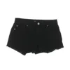 7 For All Mankind Womens Denim High-waisted Denim Shorts