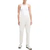 7 For All Mankind Womens Faux Leather High Rise Jogger Pants