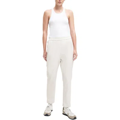 7 For All Mankind Womens Faux Leather High Rise Jogger Pants