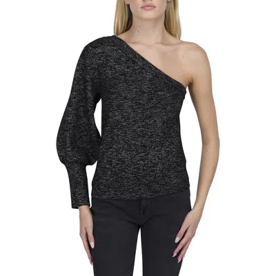 7 For All Mankind Womens Metallic Wool Pullover Sweater