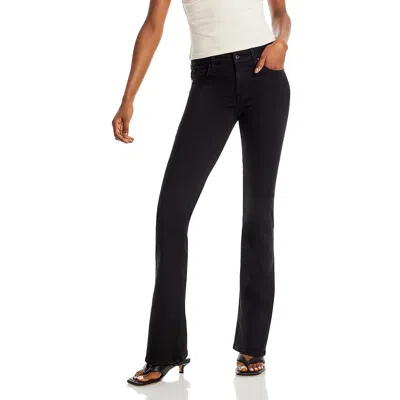7 For All Mankind Womens Mid-rise Stretch Bootcut Jeans In Multi