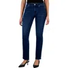 7 For All Mankind Womens Pocket Denim Straight Leg Jeans In Multi