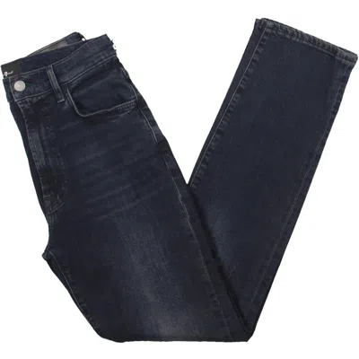 7 For All Mankind Womens Pocket Workwear Skinny Pants In Blue