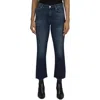 7 For All Mankind Womens Raw Hem Denim Bootcut Jeans