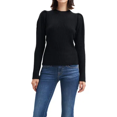 7 For All Mankind Womens Ribbed Cashmere Pullover Sweater