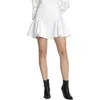 7 For All Mankind Womens Ruffled Denim Denim Skirt