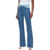 7 For All Mankind Womens Slit Denim Bootcut Jeans