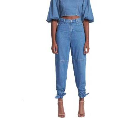 7 For All Mankind Womens Slit Lyocell Wide Leg Jeans