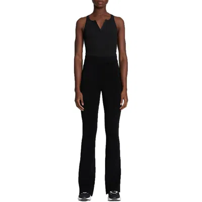 7 For All Mankind Womens Split Hem Ribbed Knit Bootcut Pants