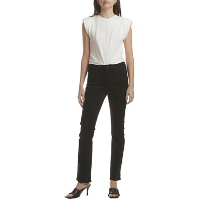 7 For All Mankind Womens Stretch Denim Straight Leg Jeans