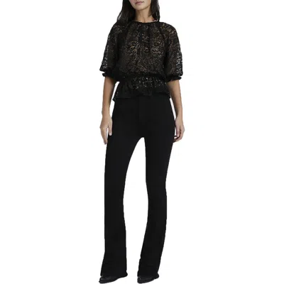 7 For All Mankind Womens Unlined Lace Blouse