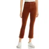 7 For All Mankind Womens Velvet High Rise Tapered Leg Jeans