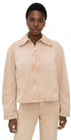 7 For All Mankind Workwear Jacket Sandune In Neutral