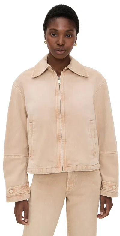 7 For All Mankind Workwear Jacket Sandune In Neutral
