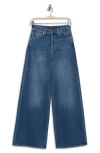 7 For All Mankind Zoey High Waist Wide Leg Jeans In Blue