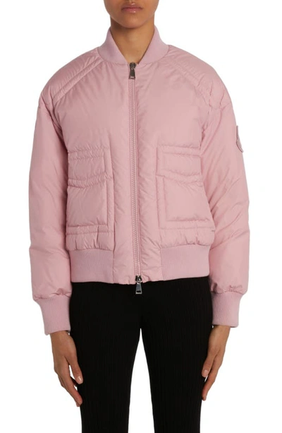 Moncler Jucar Padded Jacket In Pink