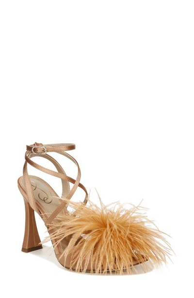 Sam Edelman Layton Platform Sandal In Beige