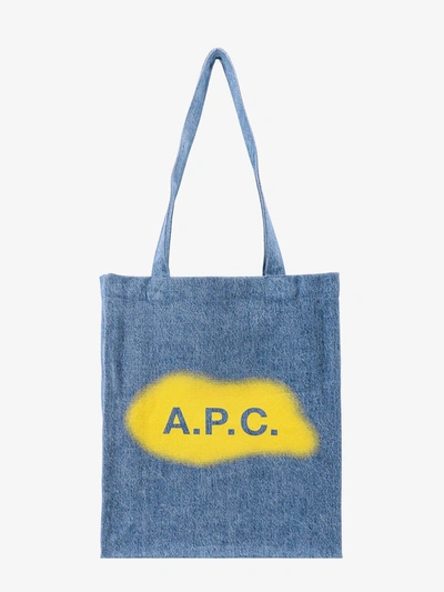 Apc Shoulder Bag In Blue