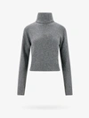 Ami Alexandre Mattiussi Ami Paris Slim Tonal Adc Sweater Clothing In Grey