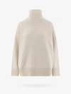 Chloé + Net Sustain Recycled-cashmere Turtleneck Sweater In Beige