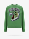 Kenzo Paris Sweatshirt In Green