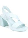 Naturalizer Genn-skip Womens Leather Ankle Strap Heels In Multi