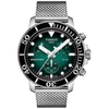 Tissot Seastar 1000 Chronograph Mesh Bracelet Watch, 45.5mm In Black