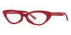 Tory Burch Demo Irregular Ladies Eyeglasses Ty2127u 1893 52 In Red