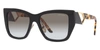 Prada Pr 21ys 1ab0a7 Wayfarer Sunglasses In Black