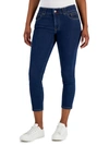TOMMY HILFIGER WAVERLY WOMENS HIGH RISE SKINNY FIT CROPPED JEANS