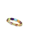 Effy 14k Yellow Gold Semiprecious Stone Eternity Ring In Yellow Gold