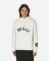 Oamc Denali Graphic Hoodie With Front Kangaroo Pocket In White