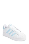 Adidas Originals White & Blue Superstar Xlg Sneakers In White/ Clear Sky/ White