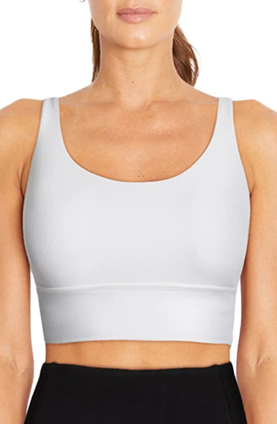 Balance Collection Crossback Sports Bra In White
