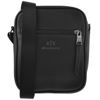 Armani Exchange Crossbody Bag Black Polyester In Black