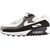 Nike Air Max 90 Sneaker In Flat Pewter  White  Black & Obsidian