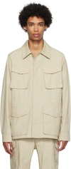 Samsoe & Samsoe Gray Chanler Jacket In 156307tcx Agate