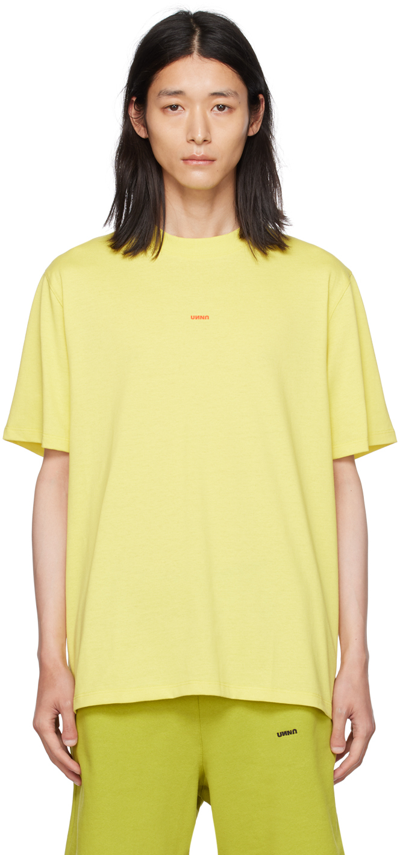 Unna Yellow Heart T-shirt In Jell-o Yellow