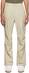 Samsoe & Samsoe Gray Ross Cargo Pants In 156307tcx Agate Gray