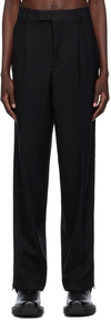 VTMNTS BLACK TAILORED TROUSERS