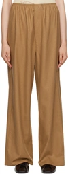 BASERANGE BROWN STOA LOUNGE PANTS