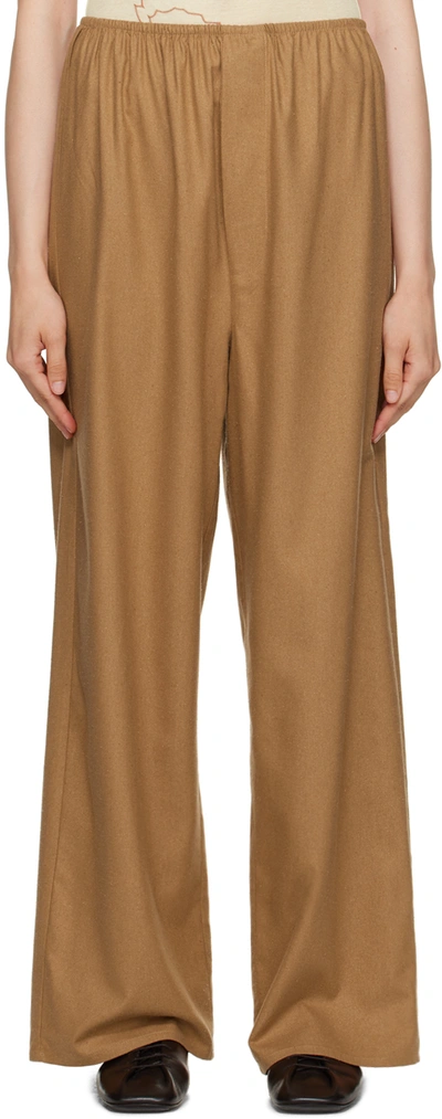 Baserange Brown Stoa Lounge Pants In Bath Brown