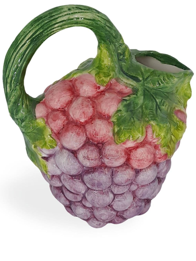 Les-ottomans Fruit Porcelain Jug In Multicolor
