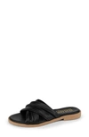 Italian Shoemakers Hachi Slide Sandal In Black