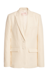 VALENTINO SINGLE-BREASTED WOOL-BLEND JACKET