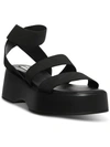 STEVE MADDEN SASHES WOMENS ANKLE ST MANMADE FLATFORM SANDALS