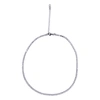 Adornia Tennis Necklace Silver