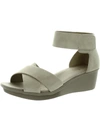 NATURALIZER RIVIERA WOMENS ANKLE STRAP VELCRO WEDGE SANDALS