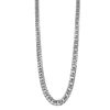 ADORNIA WATER RESISTANT EXTRA THICK 9MM CUBAN CHAIN SILVER
