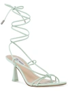 Steve Madden Superb Womens Strappy Thong Heels In Multi
